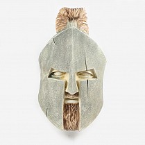 Κεραμική μάσκα του Λεωνίδα 16.5x29