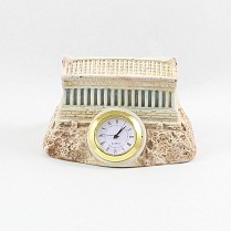 Κεραμικό επιτραπέζιο ρολόι με την Ακρόπολη